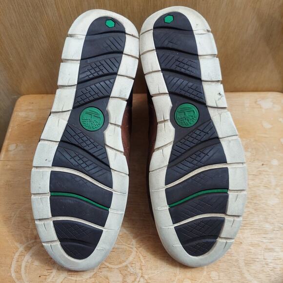 Timberland Graydon Men's US 12 Brown Leather Rain & Snow Sneaker Ankle Boots EUC - Picture 8 of 9